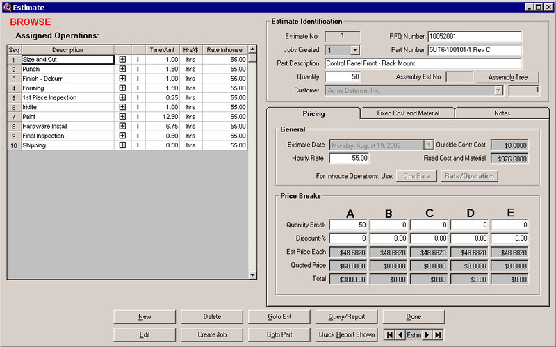 Kform Project Manager Screenshot